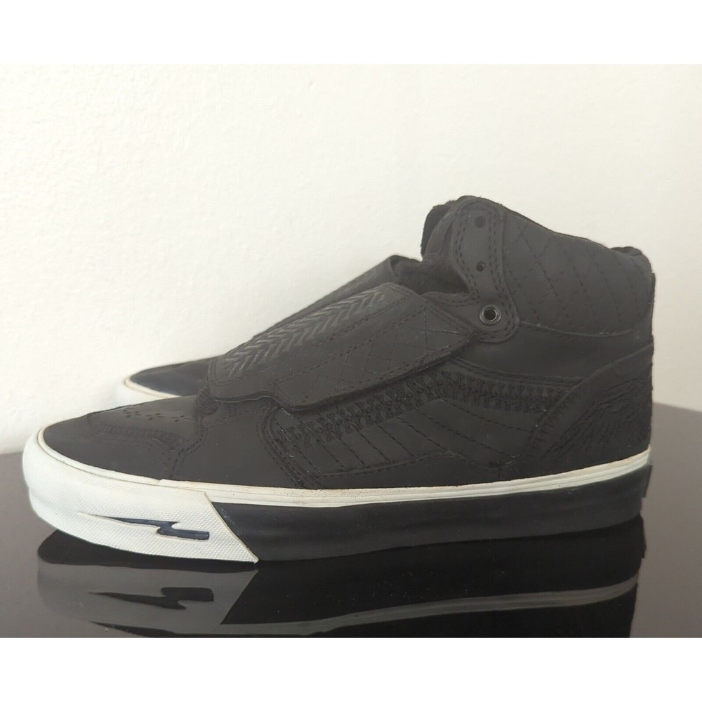 Vans Mens Shoes 9.5 Black Taka Hayashi Vault Owens Hi Vulc Destroy Sneakers